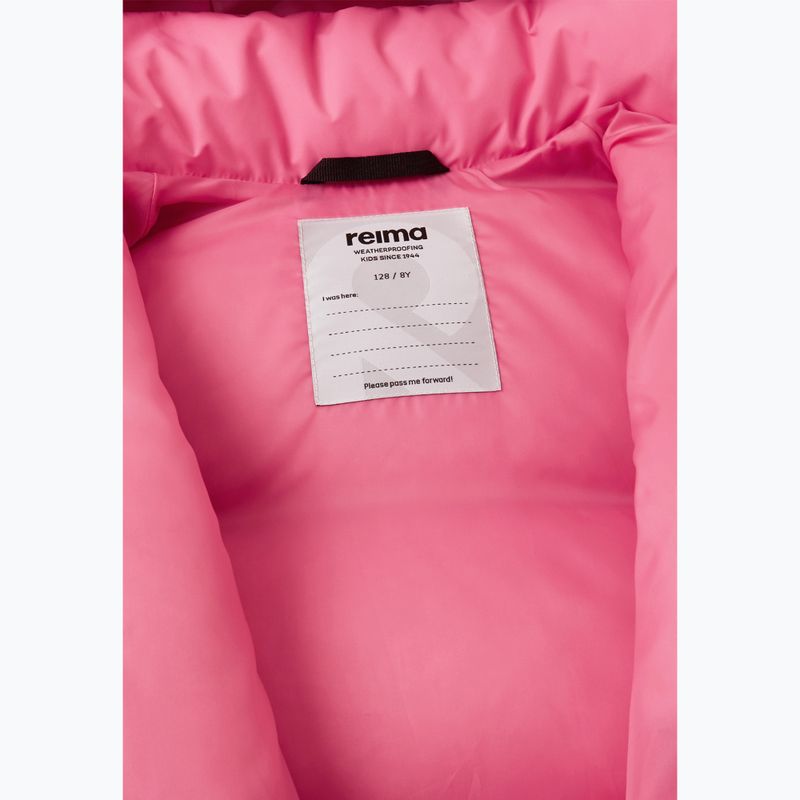 Daunenjacke Kinder Reima Paimio soft coral 6