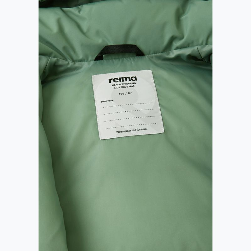 Daunenjacke Kinder Reima Paimio green clay 6