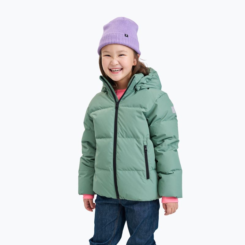 Daunenjacke Kinder Reima Paimio green clay 11