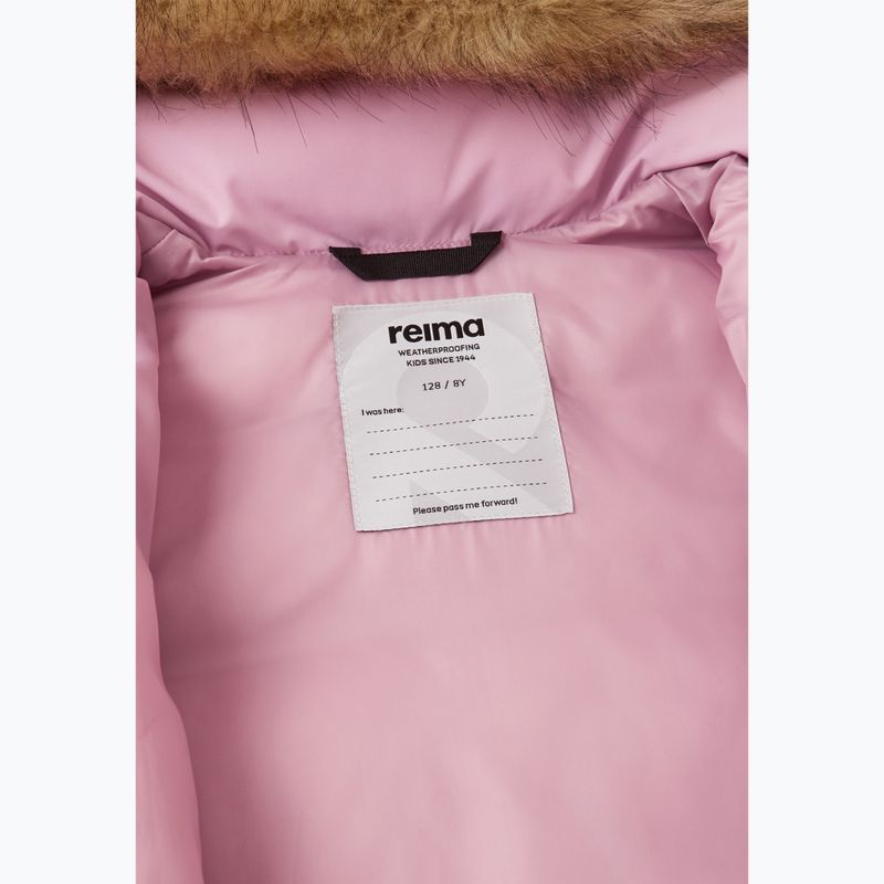 Daunenjacke Kinder Reima Luvia grey pink 6