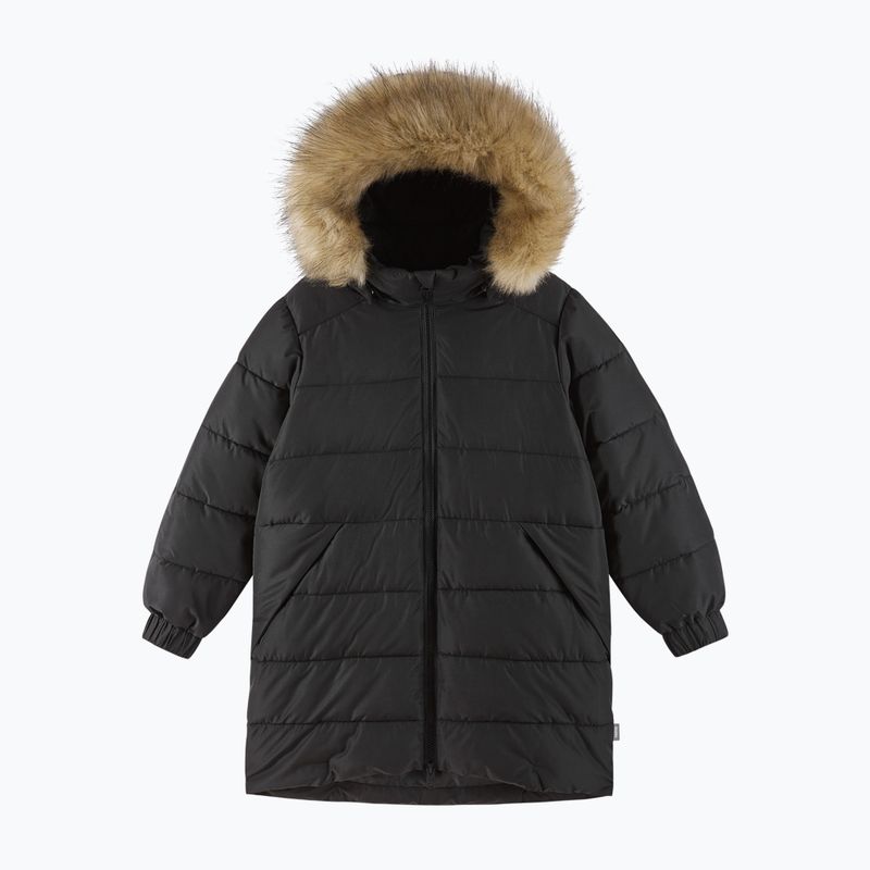 Kinderwattierte Jacke Reima Luvia schwarz