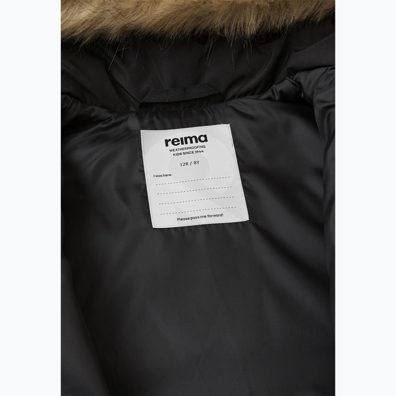 Kinderwattierte Jacke Reima Luvia schwarz 6