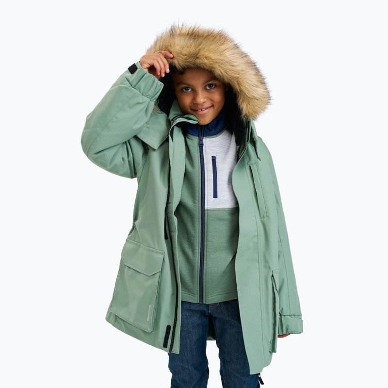 Kinder-Winterjacke Reima Ajaton green clay 8