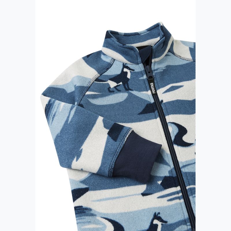 Hoodie Sweatshirt Kinder Reima Ornament navy 3