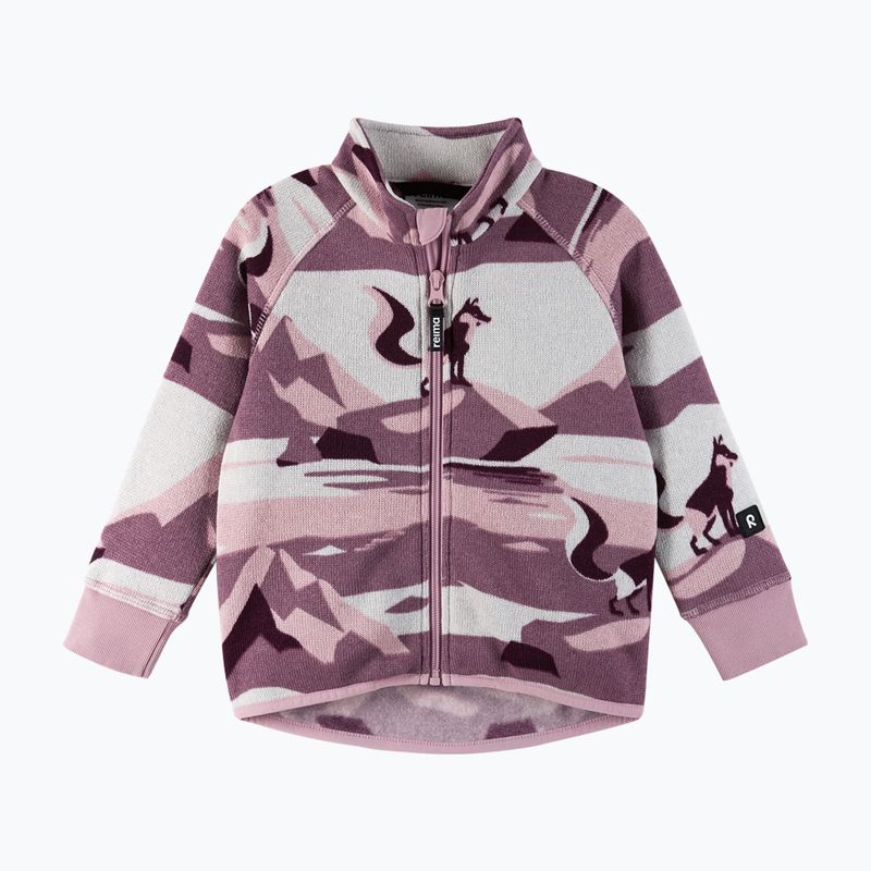 Hoodie Sweatshirt Kinder Reima Ornament deep purple