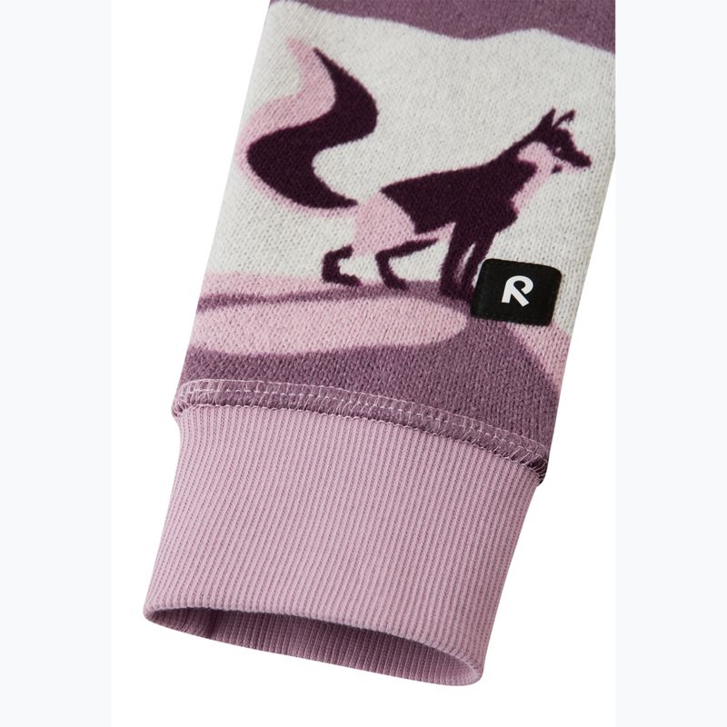 Hoodie Sweatshirt Kinder Reima Ornament deep purple 5