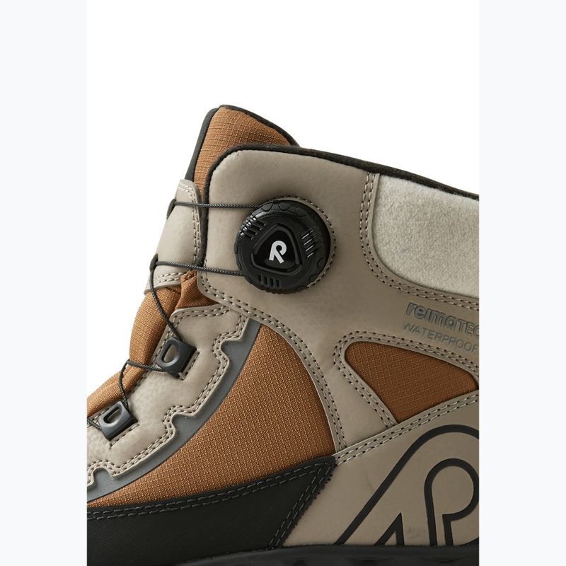 Kinder-Winterstiefel Reima Hallava Quicklock earthy beige 7