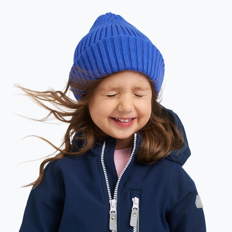 Kinder-Wintermütze Reima Hattara sparkly blue 4