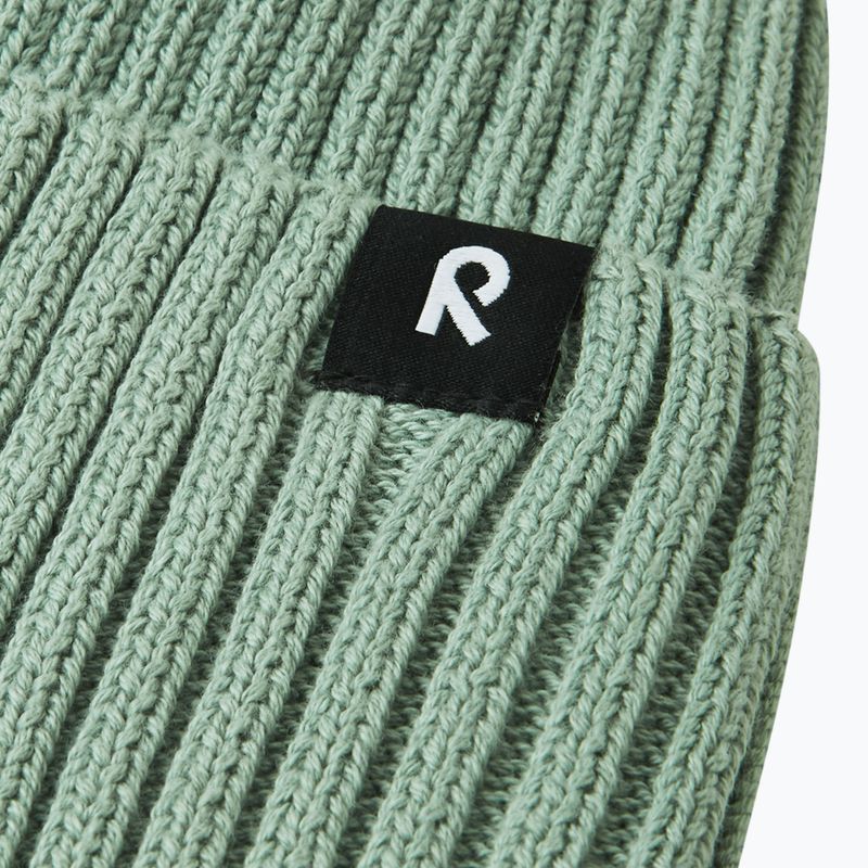 Kinder-Wintermütze Reima Hattara stone green 3