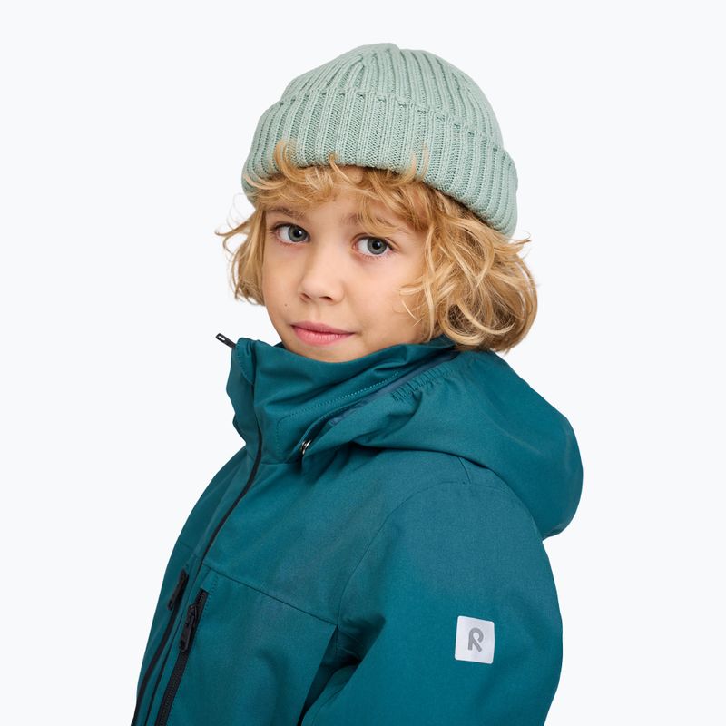 Kinder-Wintermütze Reima Hattara stone green 4