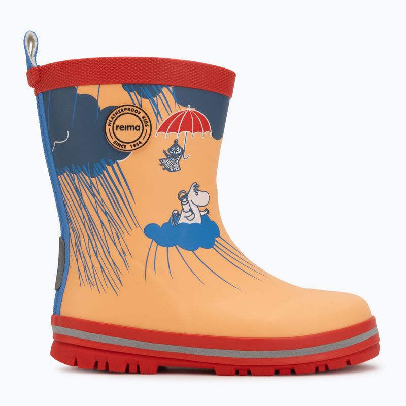 Kinder-Gummistiefel Reima Magisk Moomin apricot 2