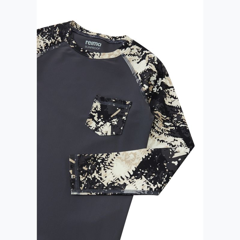 Kinder-Bade-Longsleeve Reima Kroolaus soft black 3