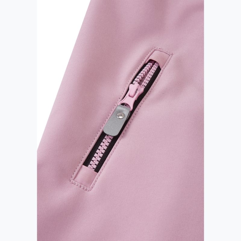 Softshell-Overall Kinder Reima Mjosa grey pink 5