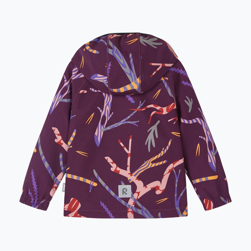 Kinder-Softshelljacke Reima Vantti deep purple 2