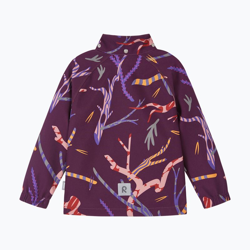 Kinder-Softshelljacke Reima Vantti deep purple 3
