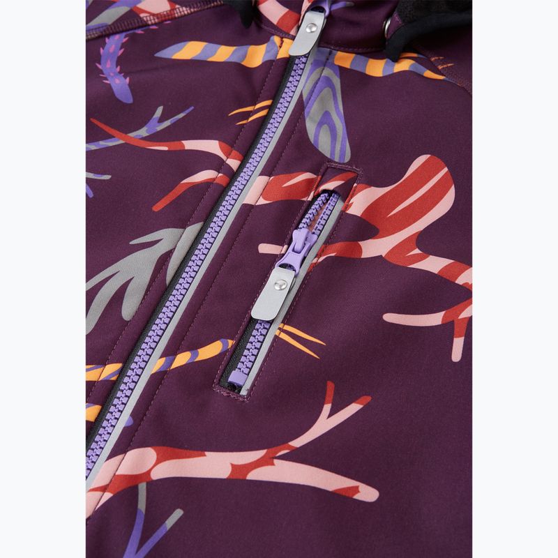 Kinder-Softshelljacke Reima Vantti deep purple 6