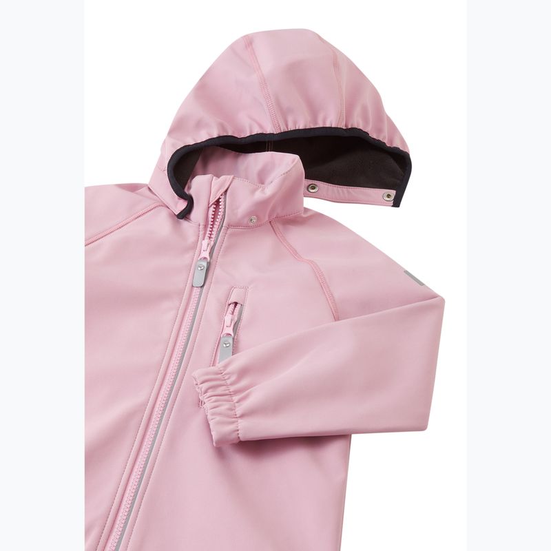 Kinder-Softshelljacke Reima Vantti 5100009C-4500 grey pink 3