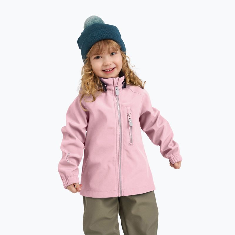 Kinder-Softshelljacke Reima Vantti 5100009C-4500 grey pink 6