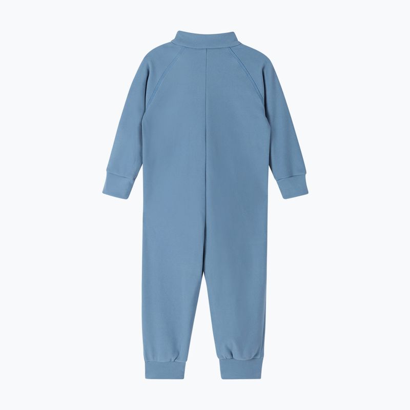 Kinderoverall Reima Tarhaan Fleece blue ocean 2