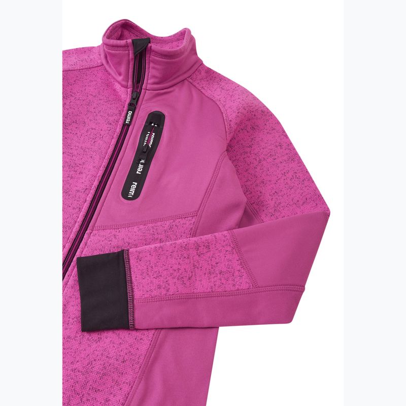 Kinder Fleecejacke Reima Laskien fucshia 3