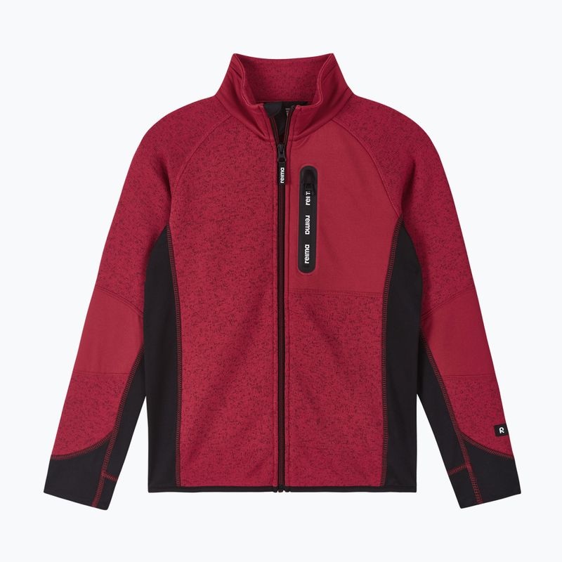 Kinder Fleecejacke Reima Liukuen cranberry
