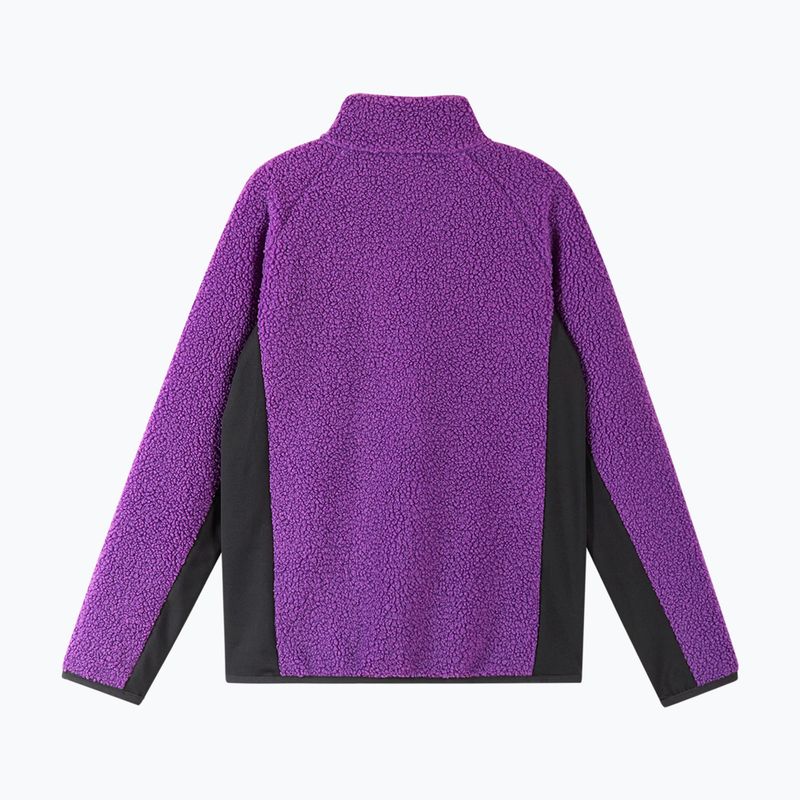 Kinder Fleecejacke Reima Puhku plum purple 2