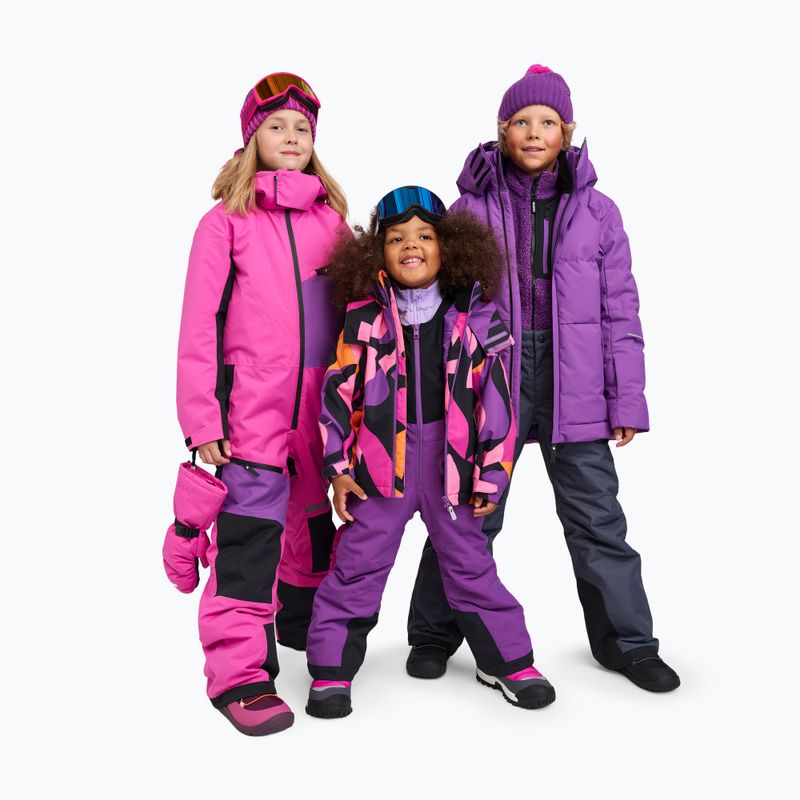 Kinder Fleecejacke Reima Puhku plum purple 7