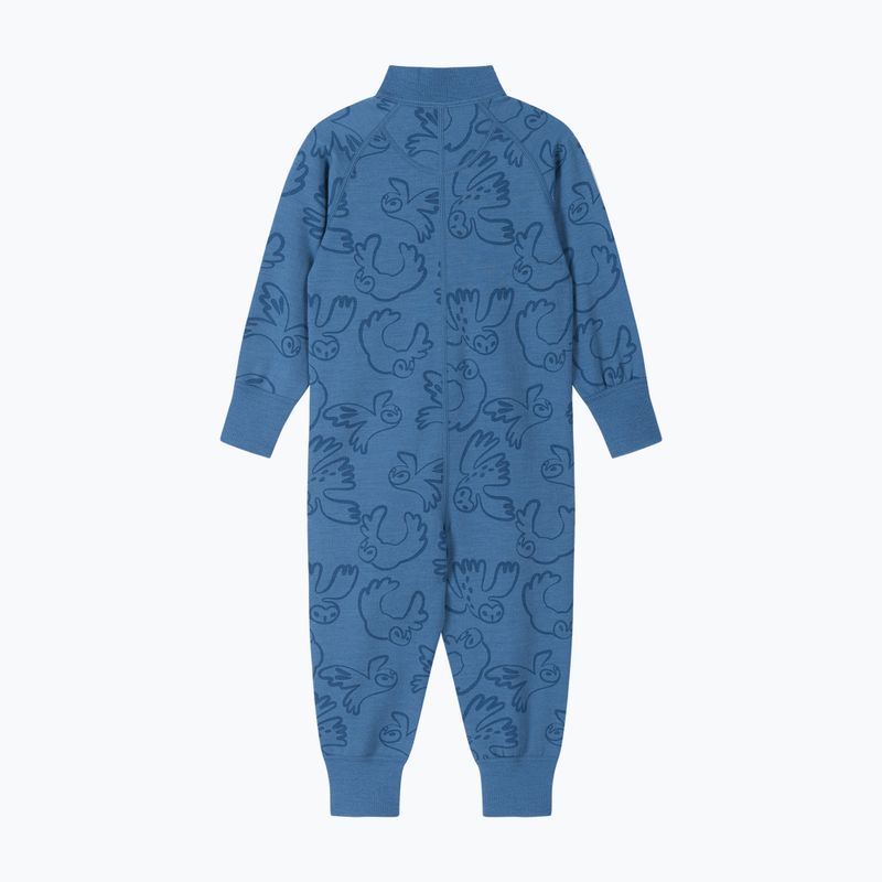 Kinderoverall Reima Parvin Wool blue ocean 2