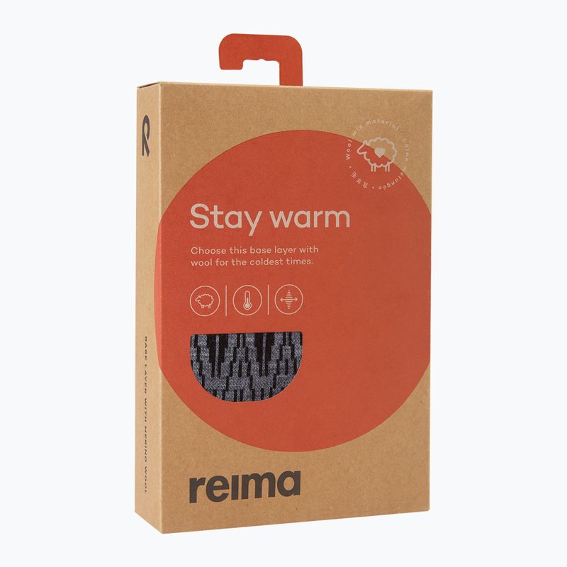 Kinder Thermo-Unterwäsche-Set Reima Taival melange grey 8