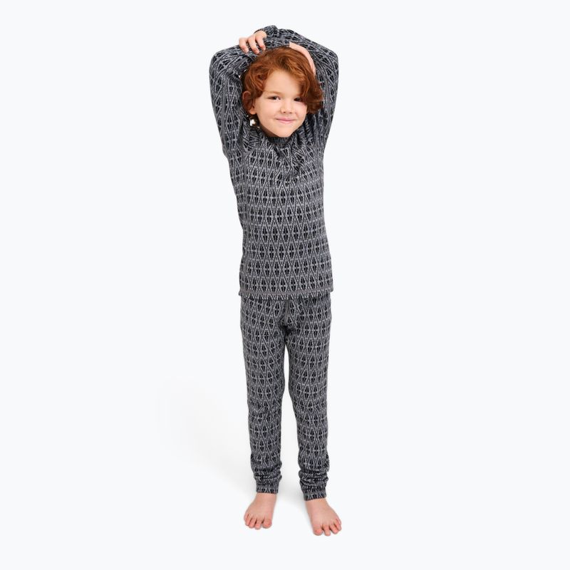 Kinder Thermo-Unterwäsche-Set Reima Taival melange grey 9