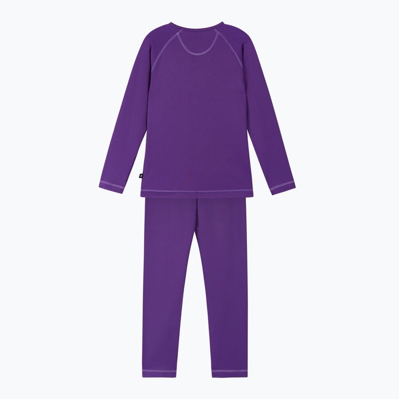 Kinder Thermo-Unterwäsche-Set Reima Lampo plum purple 2