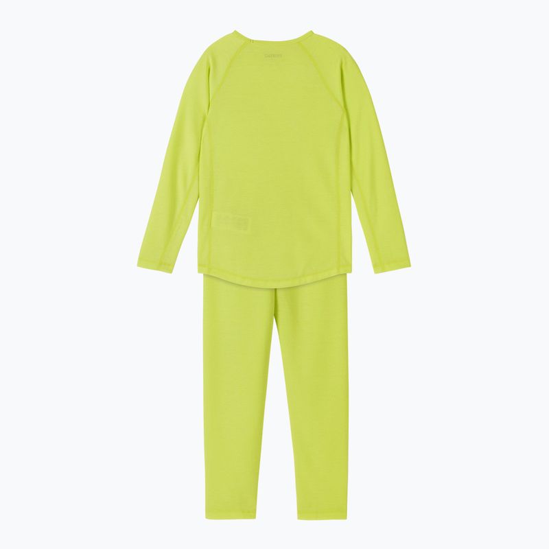 Kinder Thermo-Unterwäsche-Set Reima Lani bright lime 2