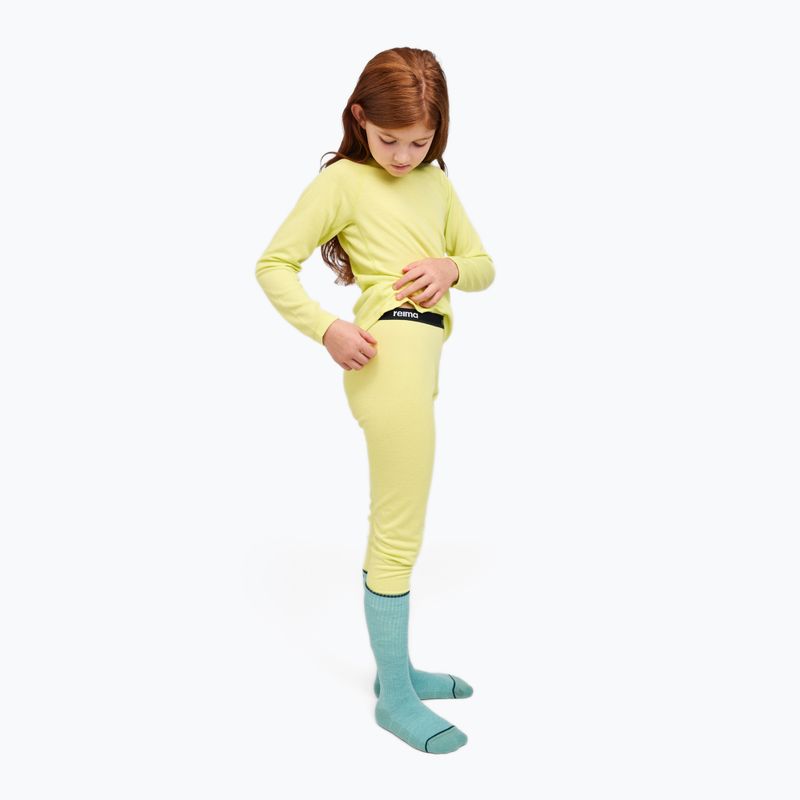 Kinder Thermo-Unterwäsche-Set Reima Lani bright lime 9
