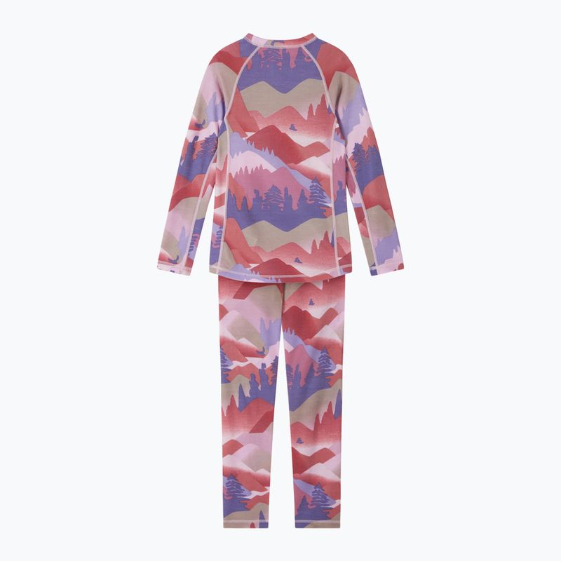 Kinder Thermo-Unterwäsche-Set Reima Taitoa grey pink 2