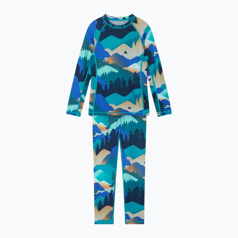 Kinder Thermo-Unterwäsche-Set Reima Taitoa navy