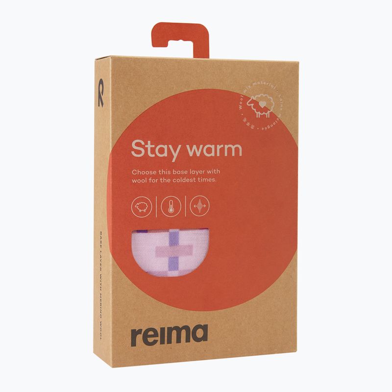 Kinder Thermo-Unterwäsche-Set Reima Taitoa pale rose 8