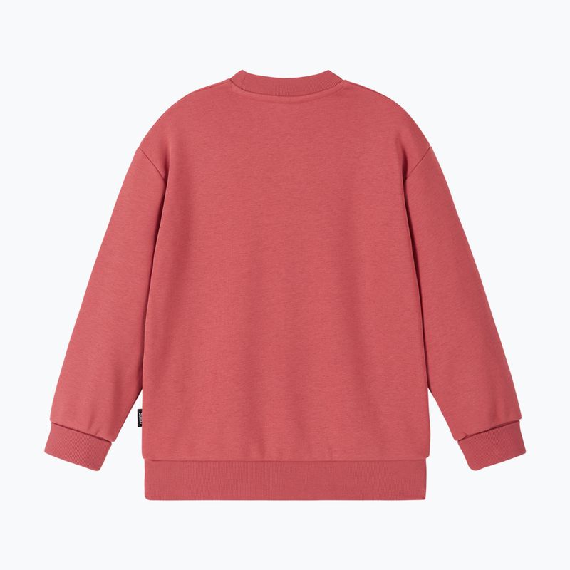 Kinder-Sweatshirt Reima Collari red clay 2