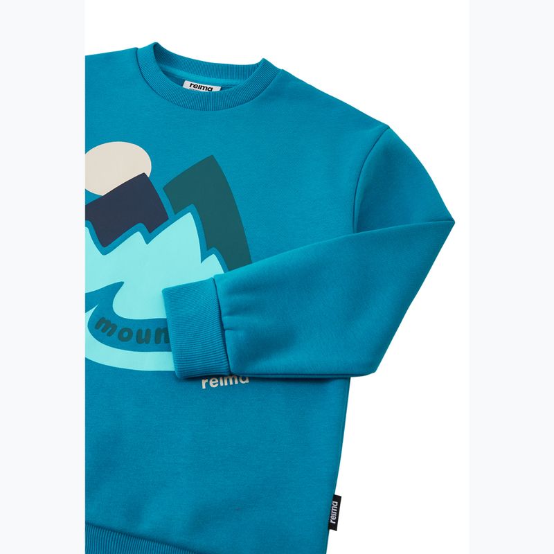 Kinder-Sweatshirt Reima Collari aquatic blue 3