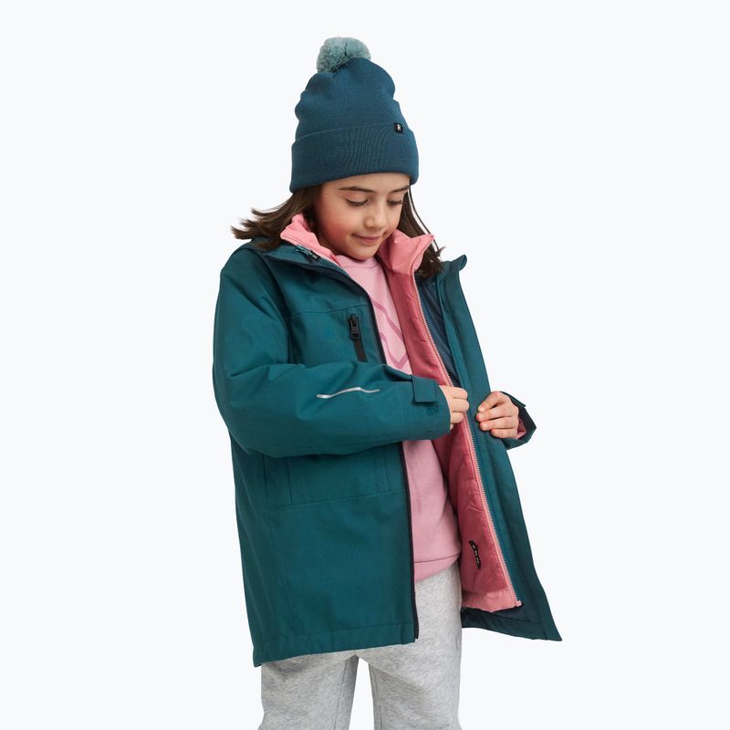 Kinder-Wintermütze Reima Omasi dark teal 6