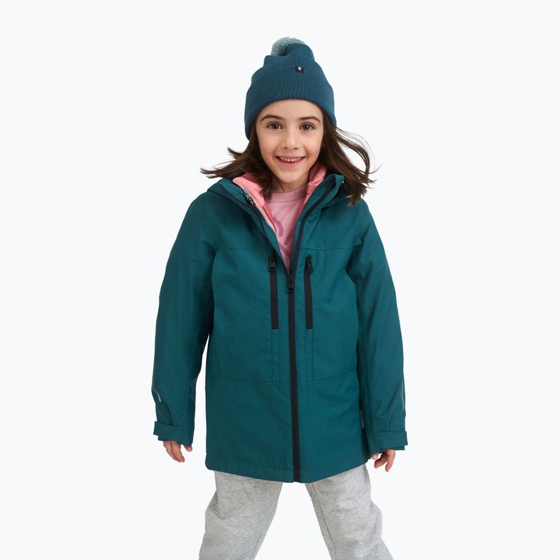 Kinder-Wintermütze Reima Omasi dark teal 7