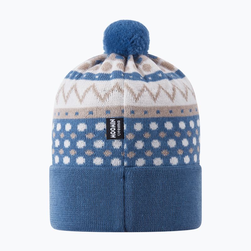 Kinder-Wintermütze Reima Moomin Flinga blue ocean 2