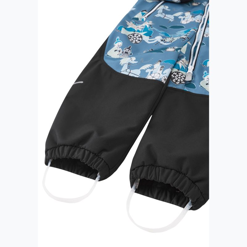 Softshell-Overall Kinder Reima Moomin Mjosa blue ocean 5