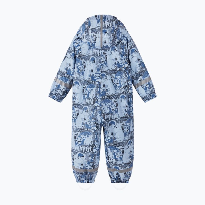 Kinder-Regenanzug Reima Moomin Rapakko airy blue 2