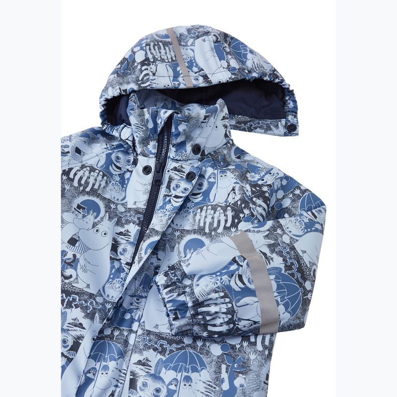 Kinder-Regenanzug Reima Moomin Rapakko airy blue 3
