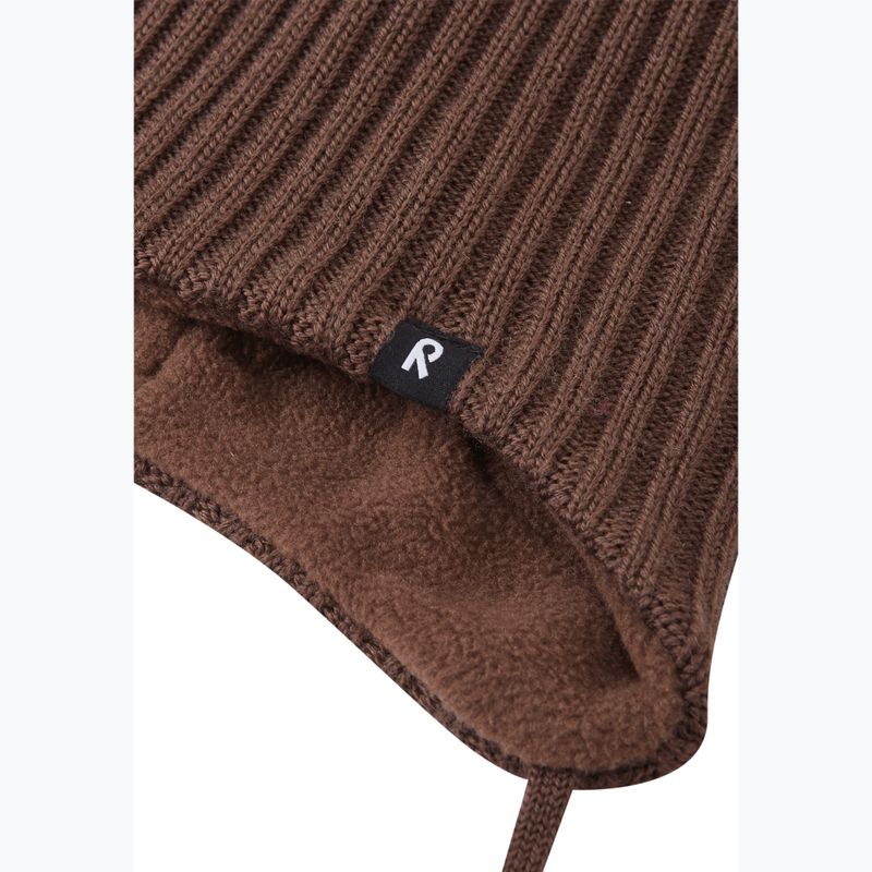 Kinder-Wintermütze Reima Myssytys umber brown 3