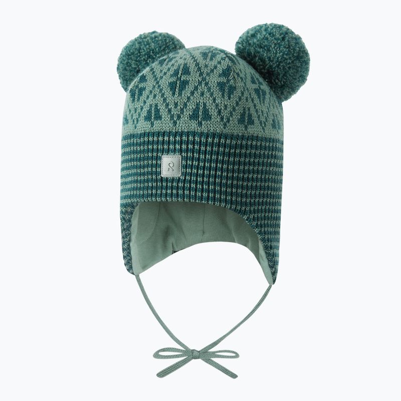 Kinder-Wintermütze Reima Kuuru stone green