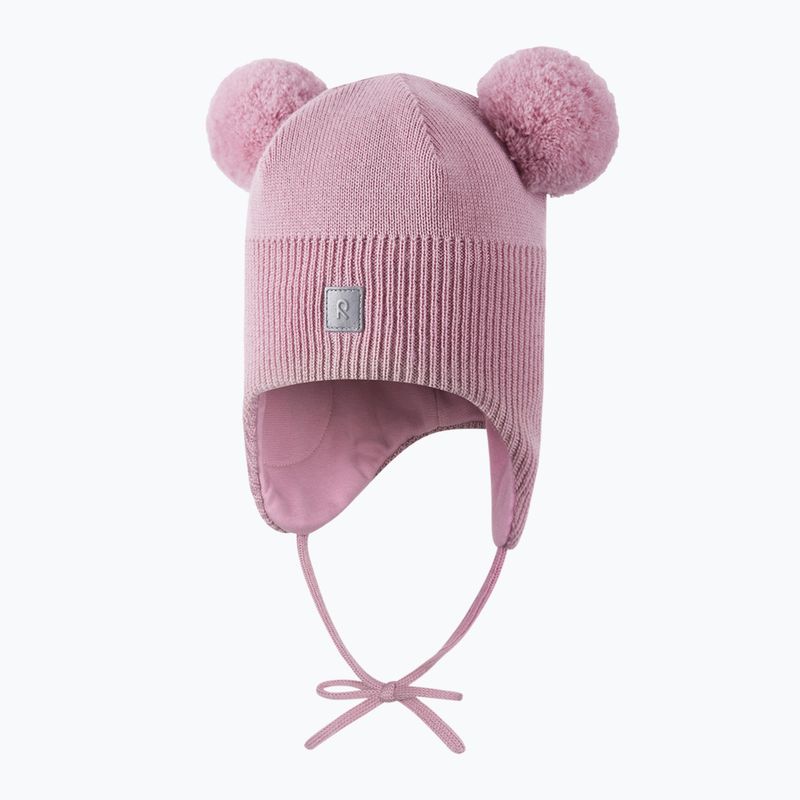 Kinder-Wintermütze Reima Kumpi grey pink