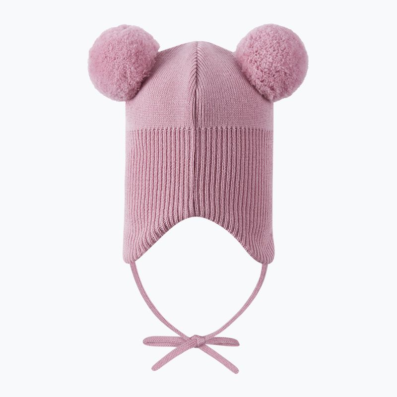 Kinder-Wintermütze Reima Kumpi grey pink 2