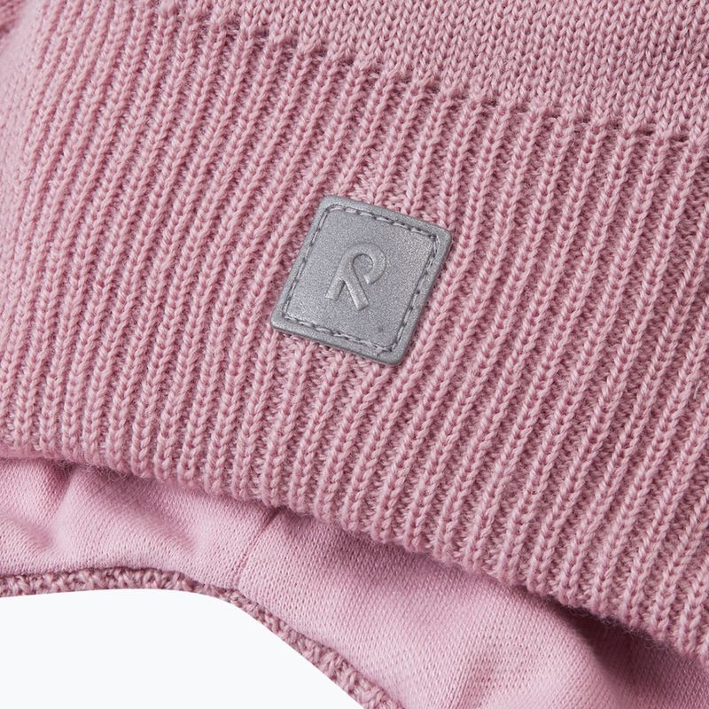 Kinder-Wintermütze Reima Kumpi grey pink 3