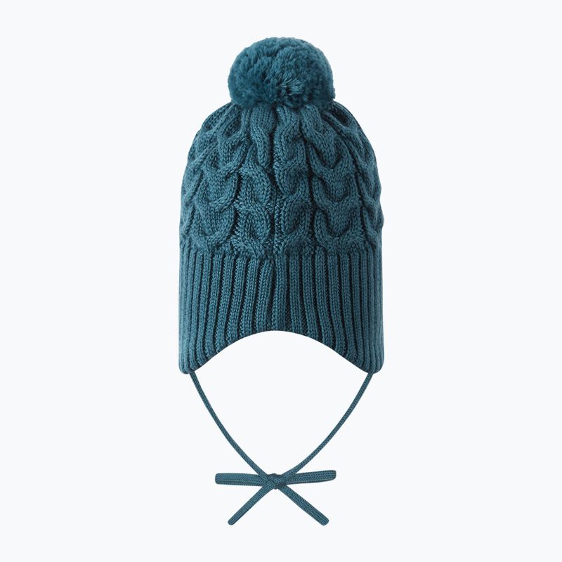 Kinder-Wintermütze Reima Paljakka dark teal 2